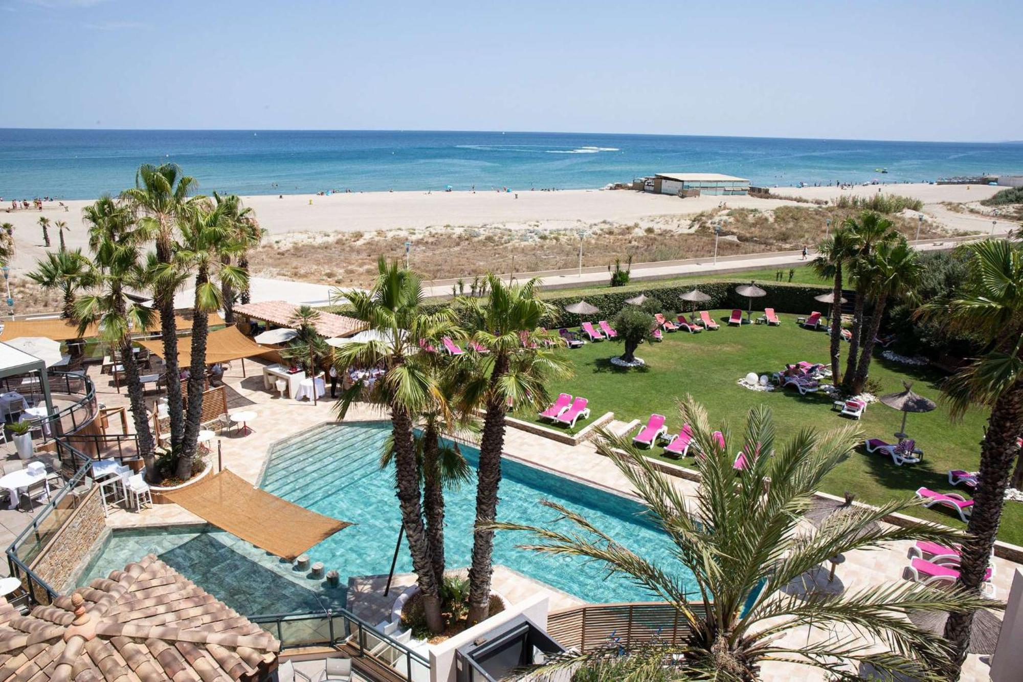 Grand Hôtel Les Flamants Roses Thalasso&Spa Canet Exterior foto