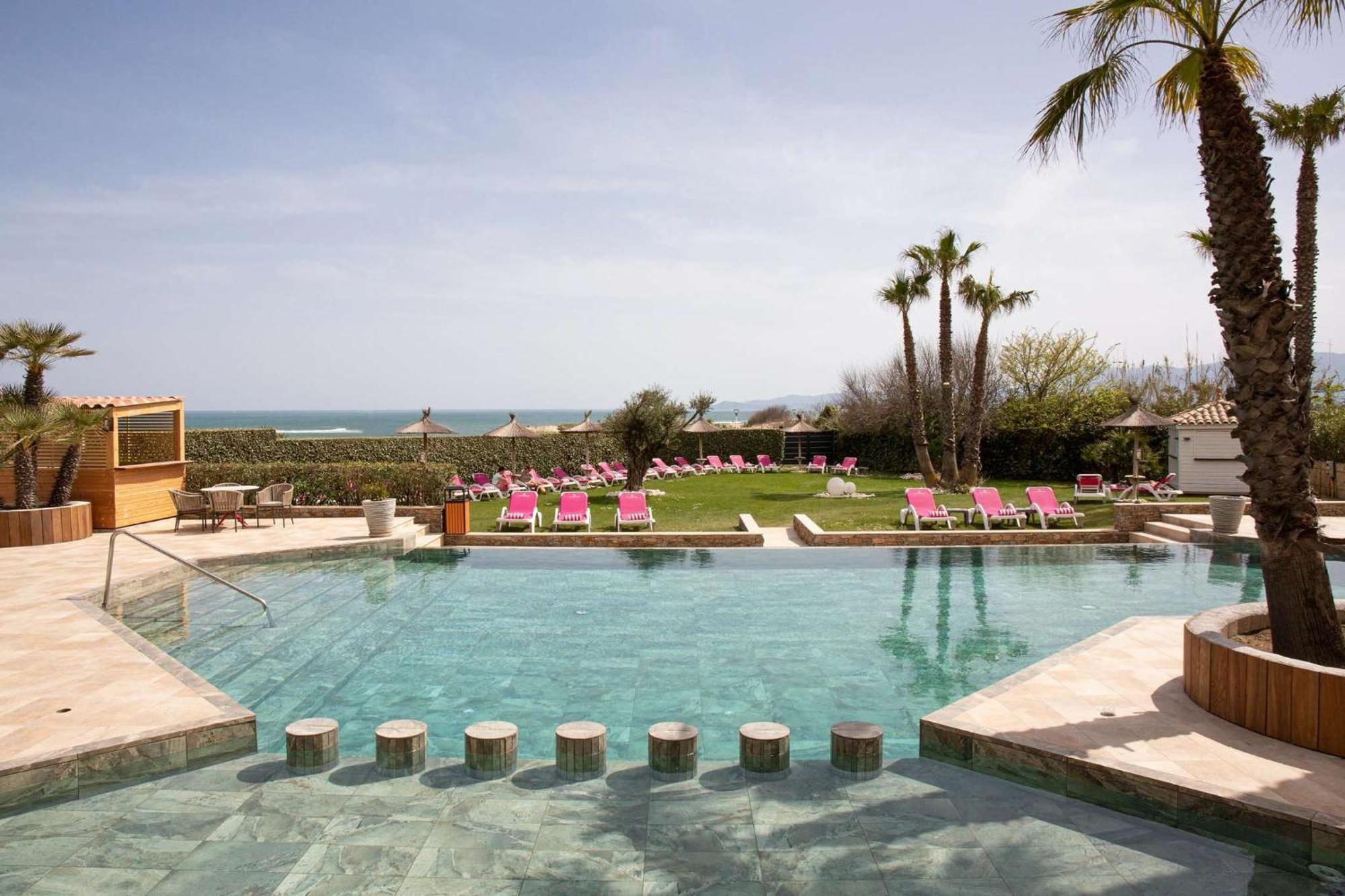 Grand Hôtel Les Flamants Roses Thalasso&Spa Canet Exterior foto